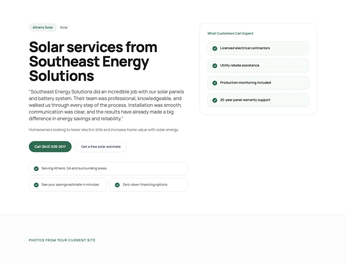 Southeast Energy Solutions preview